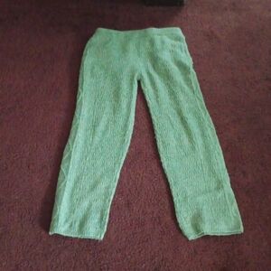 Knit comfy seafoam green small